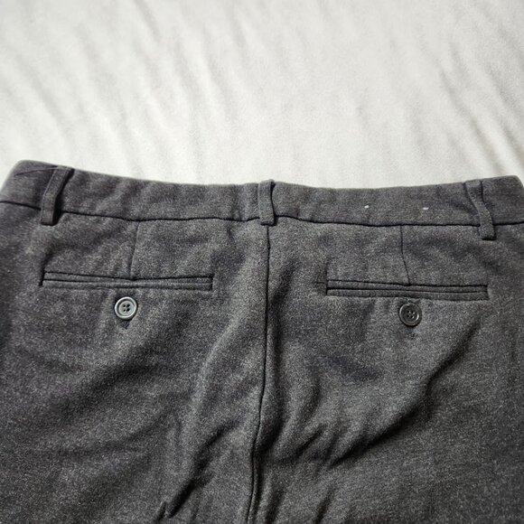 Dalia Collection Dark Gray Modern Fit Slim Ankle Trousers - Picture 7 of 7